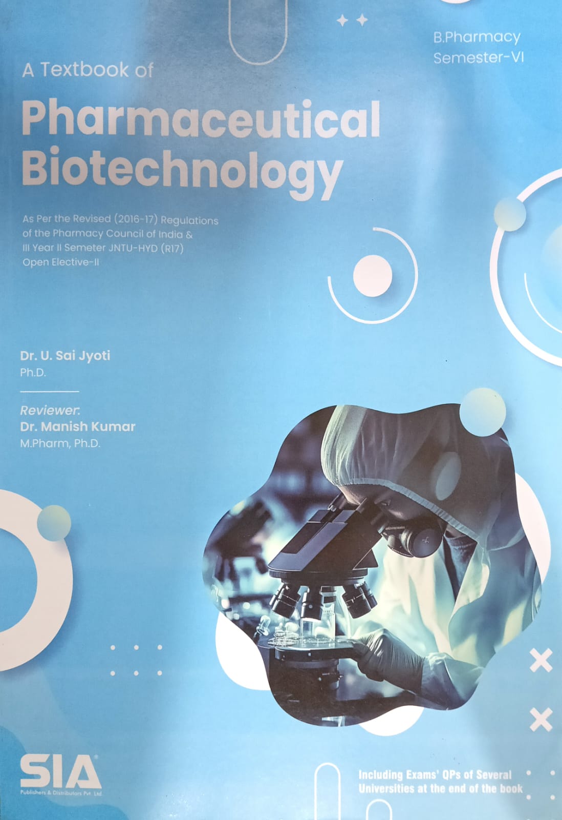 A Textbook of pharmaceutical biotechnology